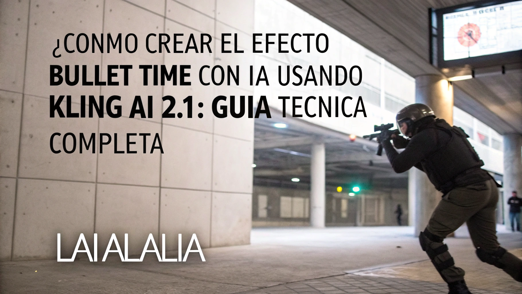 Cómo crear el efecto bullet time con IA usando Kling AI 2.1: guía técnica completa