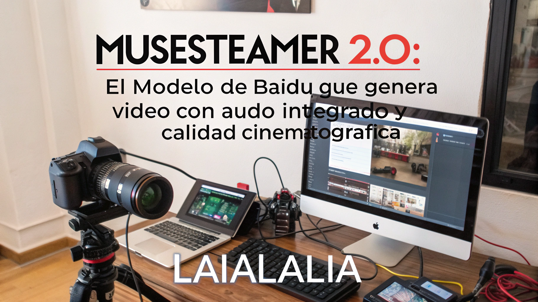 MuseSteamer 2.0: el modelo de Baidu que genera video con audio integrado y calidad cinematográfica
