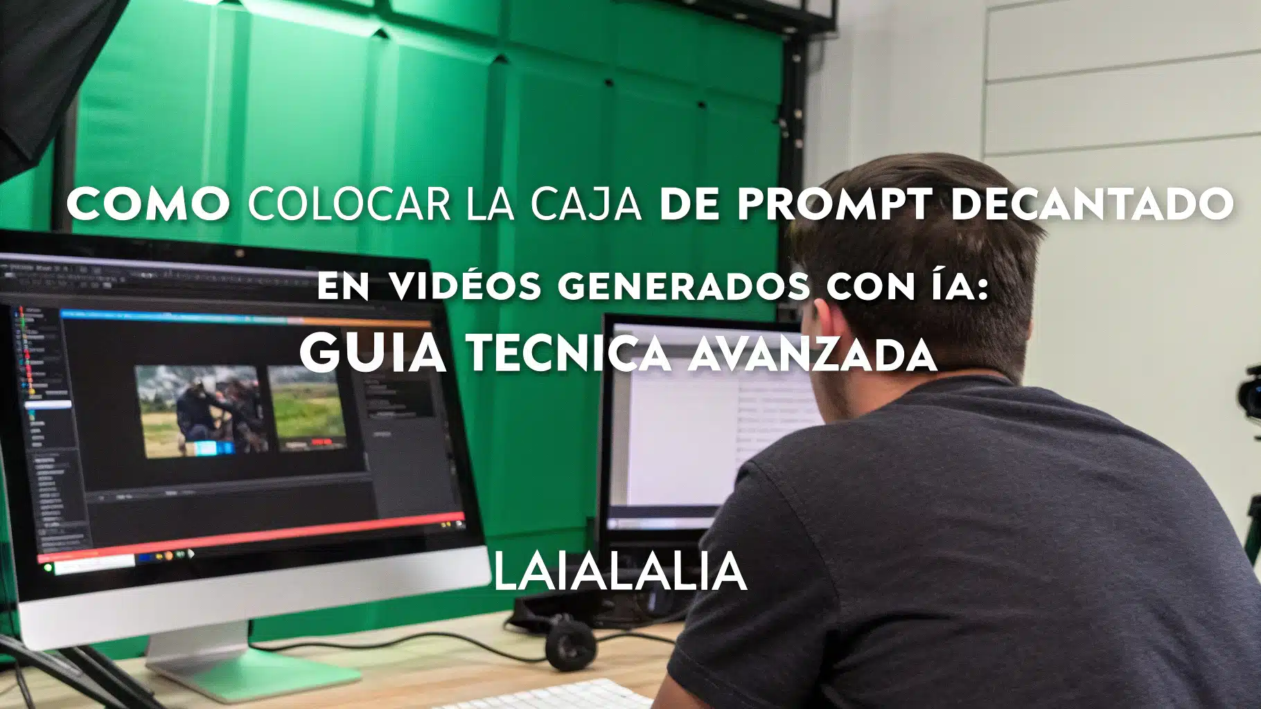 Cómo colocar la caja de prompt detrás del sujeto en videos generados con IA: guía técnica avanzada