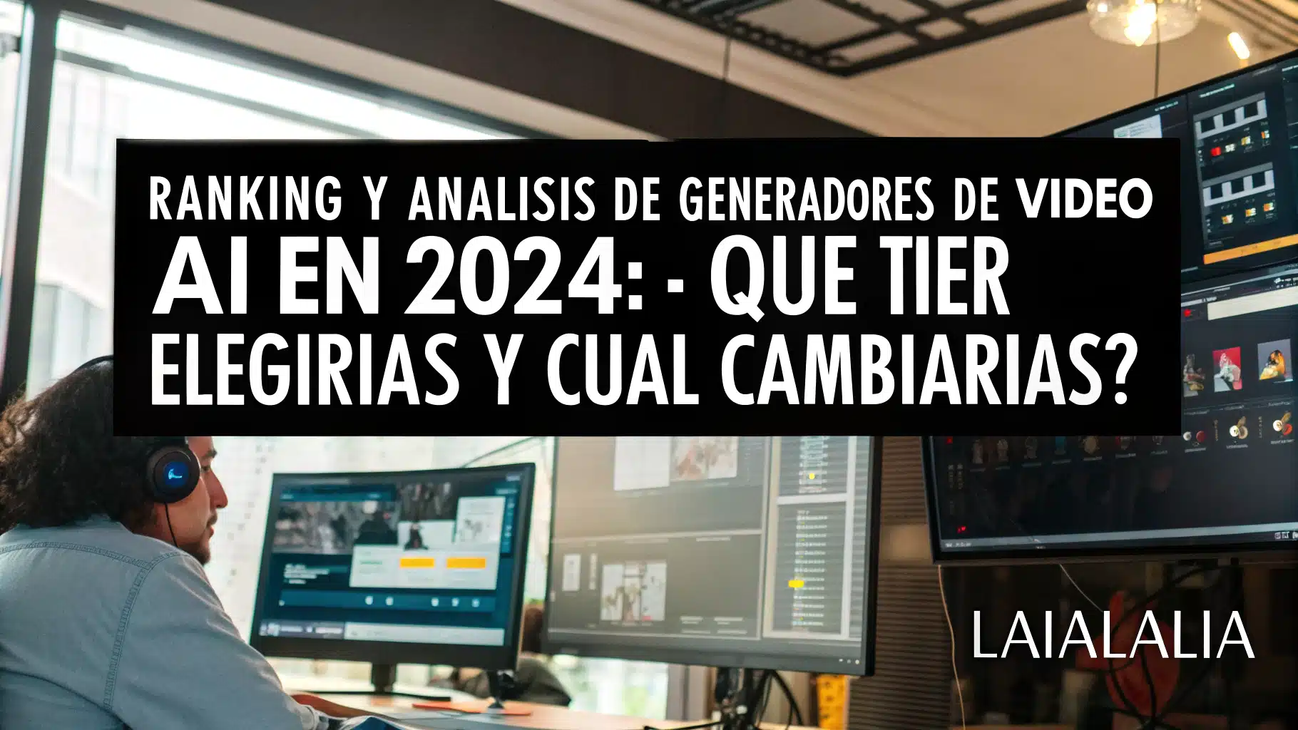 Ranking y análisis de generadores de vídeo AI en 2024: ¿Qué tier elegirías y cuál cambiarías?